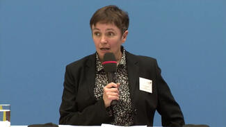 Friederike Welter (Screencap aus dem Livestream)