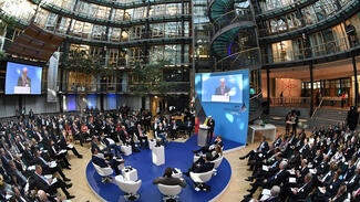 Forschungsgipfel 2017: Plenum im AllianzForum (Foto: David Ausserhofer)