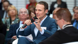 Forschungsgipfel 2017: Kai Gehring (Foto: David Ausserhofer)