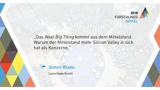 Thesen zum Forschungsgipfel 2018