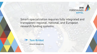 Thesen zum Forschungsgipfel 2018
