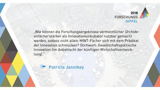 Thesen zum Forschungsgipfel 2018