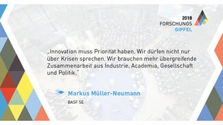 Thesen zum Forschungsgipfel 2018