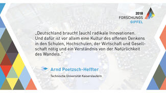 Thesen zum Forschungsgipfel 2018