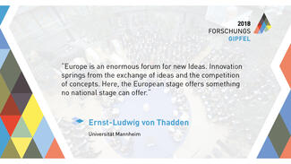 Thesen zum Forschungsgipfel 2018