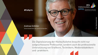Forschungsgipfel 2016: Visual Statement von Andreas Schlüter