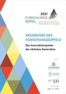 Ergebnispapier zum Forschungsgipfel 2021 (Cover)