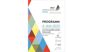 Programmübersicht zum Forschungsgipfel 2022